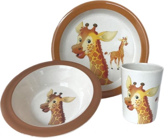 Petit-déjeuner avec les girafes