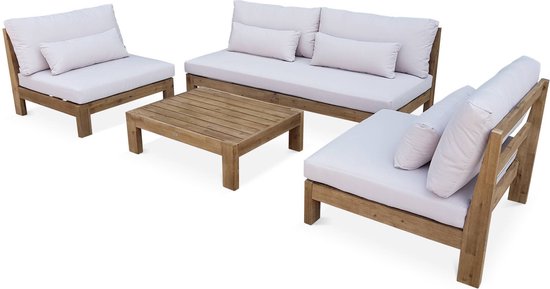 sweeek - Loungeset xxl, 5 zitplaatsen