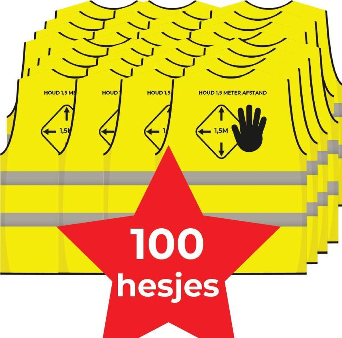 Hand aan de reling verplicht gebods- Ø 100 mm - Sticker thumbnail 3