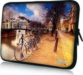Sleevy 17,3 inch laptophoes Amsterdam - laptop sleeve - laptopcover - Sleevy Collectie 250+ designs