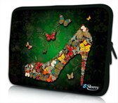 Sleevy 17.3 laptophoes vlinder pump - laptop sleeve - laptopcover - Sleevy Collectie 250+ designs