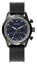 ORPHELIA OR71903 - Horloge - Siliconen - Blauw - 44 mm