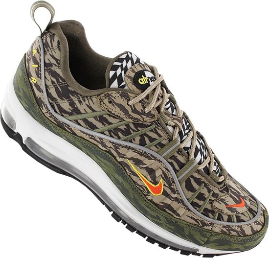 Bol Com Nike Air Max 98 Aop Aq4130 0 Heren Sneakers Sportschoenen Casual Schoenen Camo