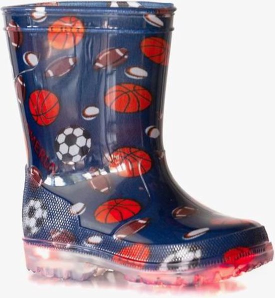 Bottes de pluie pour enfants Homerun avec lumières Bottes de pluie pour garçons Taille 24