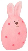 Arti Casa Beeld Paashaas Met Stippen Klei 11 Cm Roze