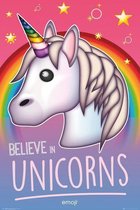 Emoji Believe In Unicorns - Maxi Poster