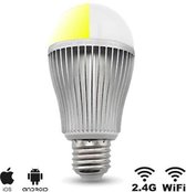 LED E27 Bulb - 9W - Dual White - WiFi/RF Controlled - Milight