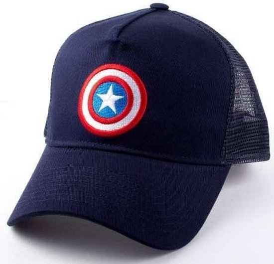 Marvel - Captain America Logo Blue Baseball Cap