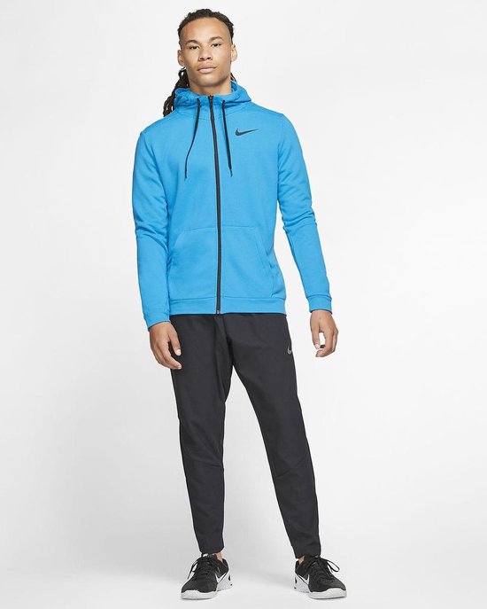 opening chocola tank Nike Dry FZ Fleece vest heren blauw | bol.com