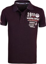 Geographical Norway Polo Shirt Zwart Marina Royale Kadre - S