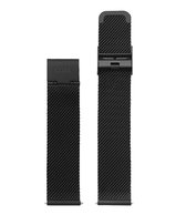 CLUSE Horlogebandjes Minuit Strap Mesh Zwart