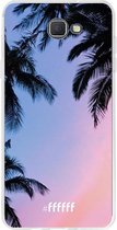 Samsung Galaxy J5 Prime (2017) Hoesje Transparant TPU Case - Sunset Palms #ffffff