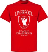 Liverpool Champions T-Shirt 2020 - Rood - XXL