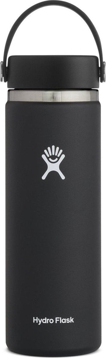 Hydro Flask 20 oz Wide Mouth with Flex Cap 2.0 Black
