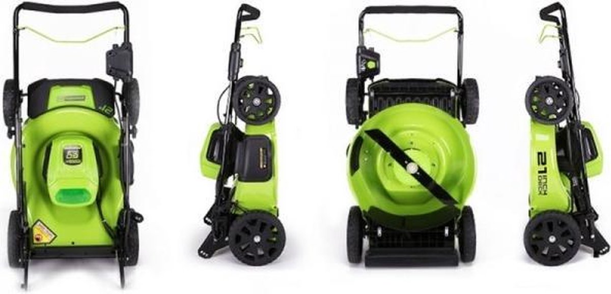 Greenworks 60 volt Accu Grasmaaier 46 cm