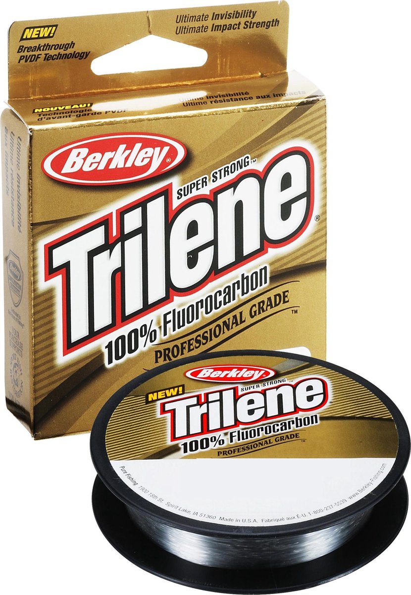 Berkley Trilene Fluorocarbon - 0.45mm - 50m - Clear - Transparant