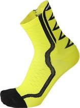 Lightweight extra dry bike sock 15 cm neon geel XXL