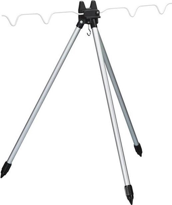 Foto: Fil tripod 210 driepoot hengelsteun verstelbaar aluminium voor maximaal 4 hengels 3 leg rodpod