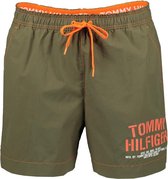 Tommy Jeans Zwemshort - Slim Fit - Groen - S