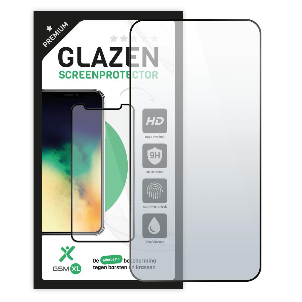 Samsung Galaxy A71 - Premium full cover Screenprotector - Tempered glass - Case friendly