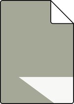 Proefstaal ESTAhome behangpapier sterren legergroen - 138949 - 26,5 x 21 cm