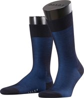 FALKE Fine Shadow Wool Fantasiesok Heren 13189 - Blauw 6370 dark navy Heren - 45-46