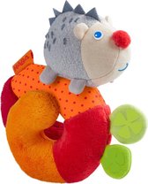 Haba Rammelaar Geluk Junior 15 Cm Polyester Grijs/rood/oranje