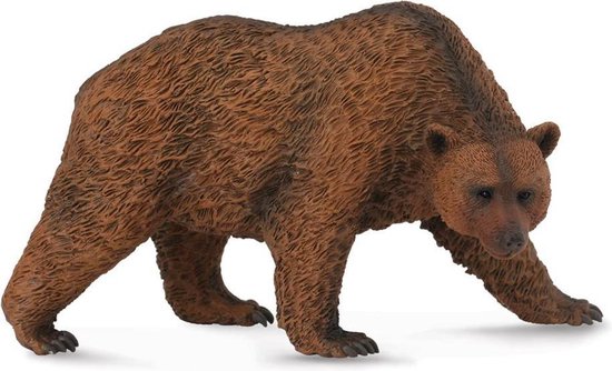 Collecta Wilde dieren (L): BRUINE BEER 11.5x5.5x6.5cm
