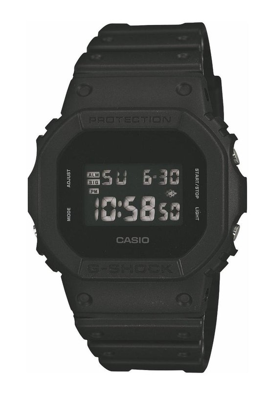 Casio G-Shock  Heren Horloge DW-5600BB-1ER - 38.5 mm