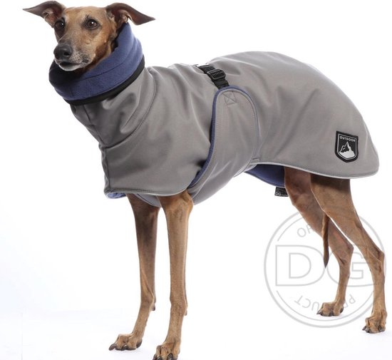 Soft Shell® Warme hondenjas Zwart Rood - Maat 16 (15-30kg) DGM3 | bol.com