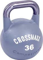 Crossmaxx® Competitie kettlebell 36kg, grijs