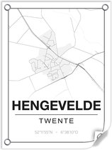 Tuinposter HENGEVELDE (Twente) - 60x80cm
