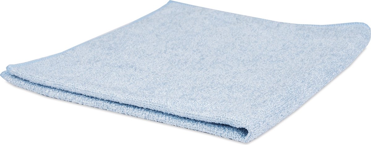 Goedkoopste Microvezeldoek professional blauw 38x38cm 10 stuks