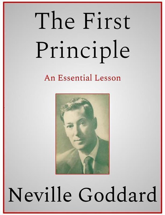 The First Principle - cover