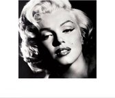 Marilyn Monroe Glamour Art Print 40x40cm | Poster