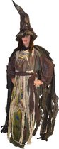 Heks & Spider Lady & Voodoo & Duistere Religie Kostuum | Heks Uit De Walking Dead | Vrouw | One Size | Halloween | Verkleedkleding