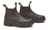 Schoenen Mountain Horse Protective Jodhpur stalen neus - Donkerbruin, 36