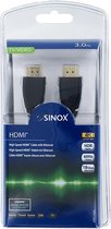 Sinox Plus -4K60Hz HDMI kabel met Ethernet en HDR - HDMI versie 2.0b - 3 meter
