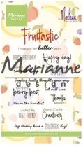 Stempel - Claer stamp - Marianne Design - Marleen's fruitastic