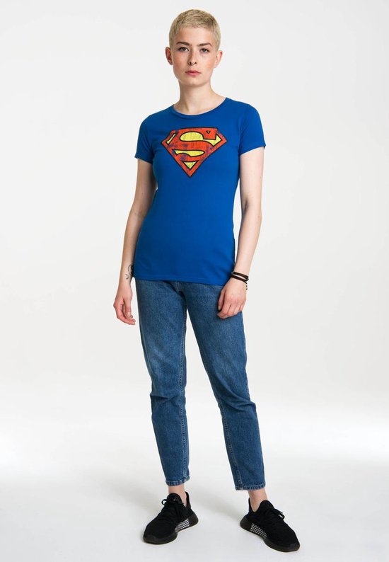 Imperialisme Obsessie wasserette Superman shirt dames - X-Small | bol.com