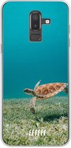 Samsung Galaxy J8 (2018) Hoesje Transparant TPU Case - Turtle #ffffff