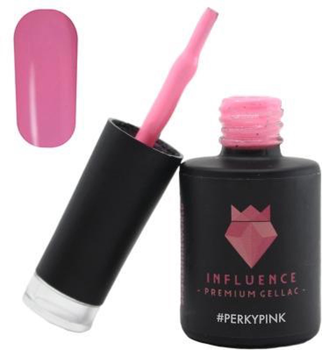 #PERKYPINK - Influence Gellac - Roze gellak - Gellak roze UV - UV Gellak - Gel nagellak - Gellac - Kado vrouw - Valentijns cadeau - Kado voor haar - 10 ml
