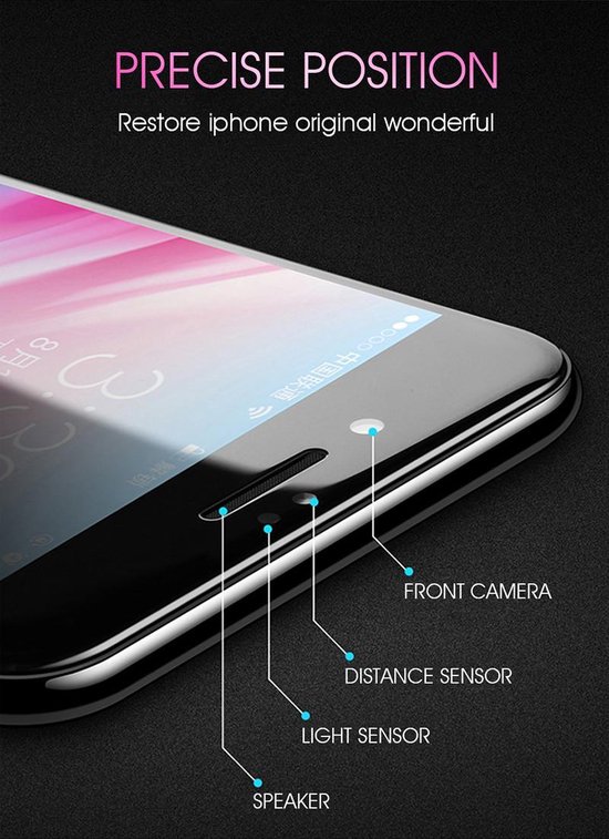 Zwart siliconen backcover iPhone 11 +. 10d glass screen protector - Reistop5