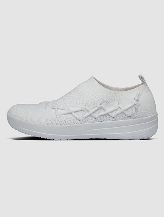 bol.com | Fitflop Corsetted Slip-On sneakers dames wit