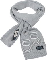 Crosshatch - Swank - Trendy Fijn Gebreide Heren Sjaal - Grijs