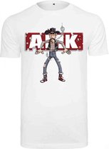 Urban Classics Heren Tshirt -XS- AMK Luke Wit