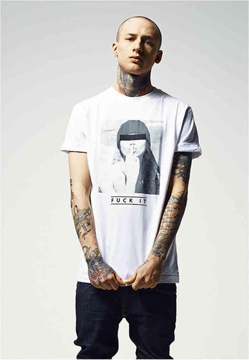 Mister Tee F#?KIT Heren Tshirt 4XL Wit