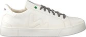 Womsh Snik Lage sneakers - Leren Sneaker - Heren - Wit - Maat 42