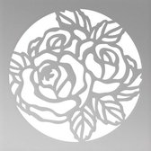 Floral Circle Mini Cutting Die (1pc)