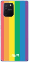 Samsung Galaxy Note 10 Lite Hoesje Transparant TPU Case - #LGBT #ffffff